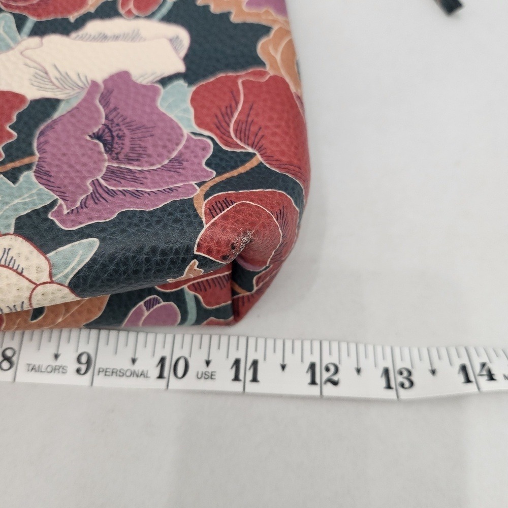 Steve Madden Clutch Bag Womens Size Standard Multicolor Floral Print Zipper - Picture 6 of 9